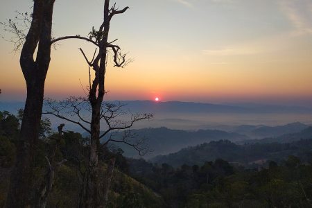 Sunrise at Sajek Valley