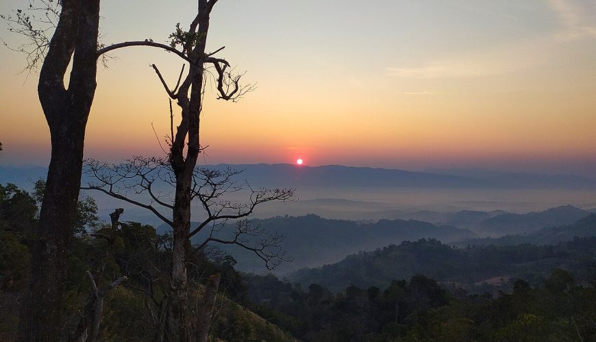 Sunrise at Sajek Valley