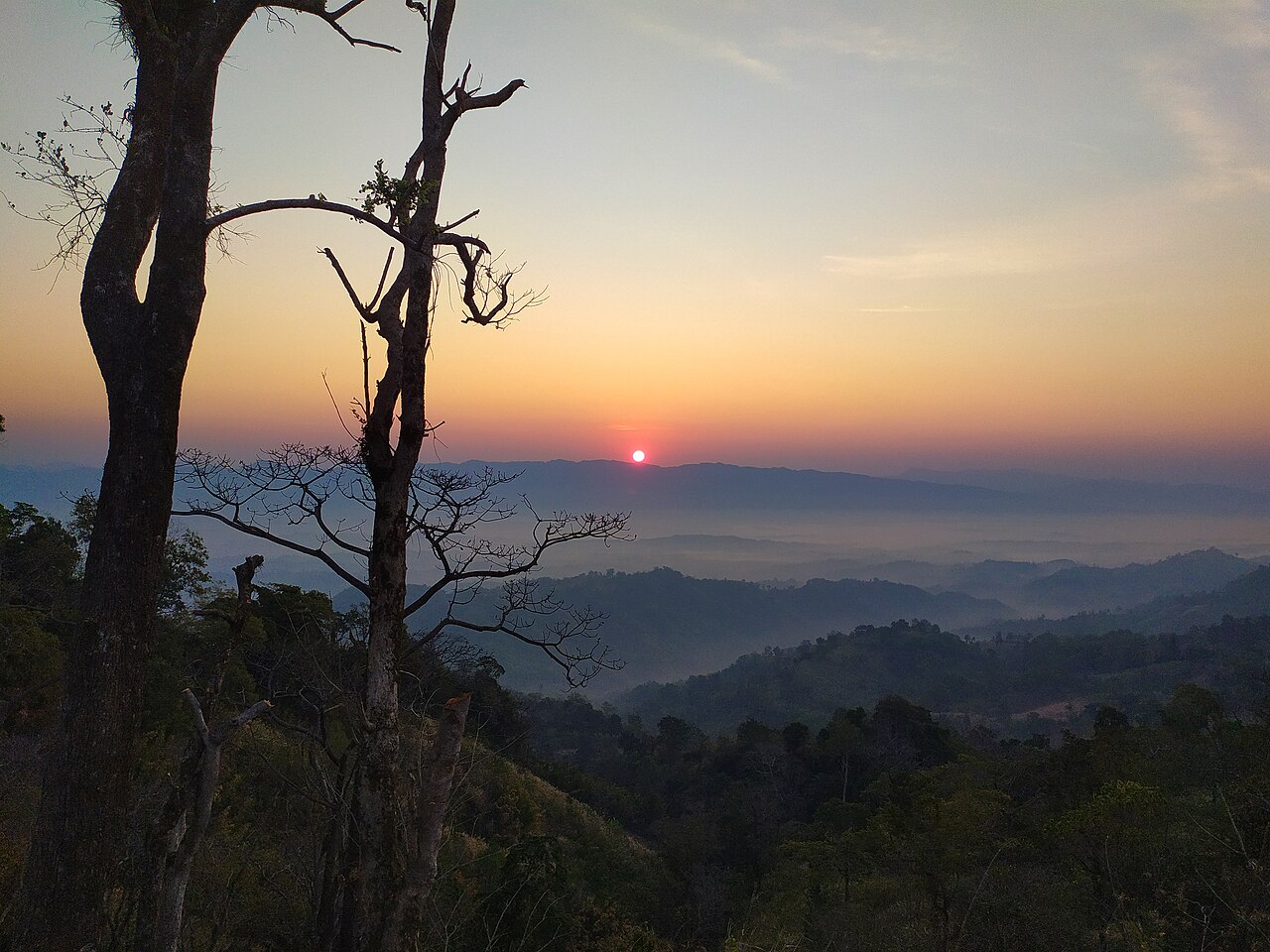 Sunrise at Sajek Valley